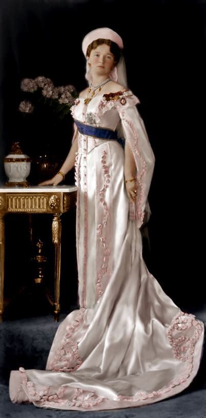 Grand Duchess Olga In Court Dress 1913 Anastasia Romanov Olga