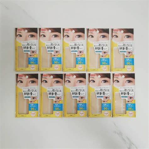 Mm X Pcs Daiso Japan Double Folded Eyelid Tape Slim Type Beauty