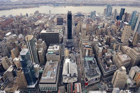 New York City Manhattan Street Aerial View — Stock Photo © Rabbit75dep