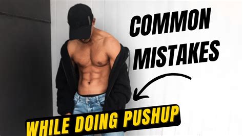 Common Mistakes While Doing Pushup Youtube