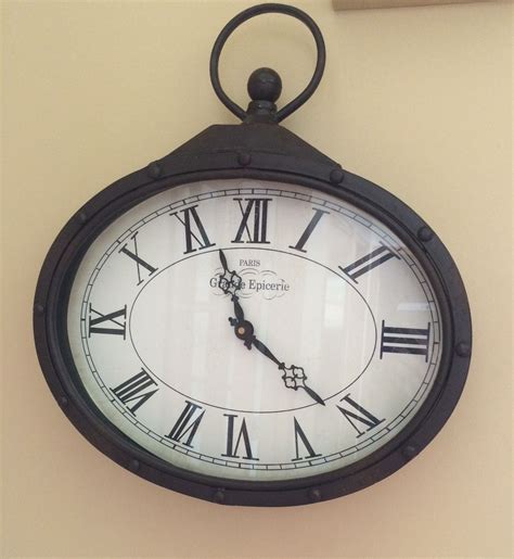 Vintage Style Pocket Watch Wall Clock Clock Wall Clock Vintage Fashion