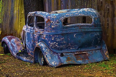 Burnt Out Classic Car Photograph By Garry Gay Fine Art America