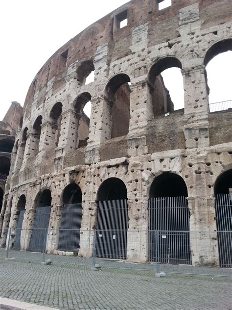 When Falls The Coliseum Rome Shall Fall And When Rome Falls—the World