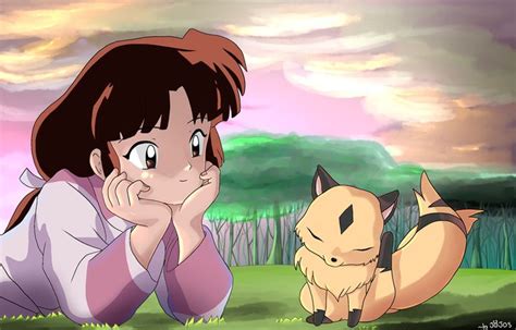 Kilala And Sangos Childhood Anime Kagome Higurashi Inuyasha