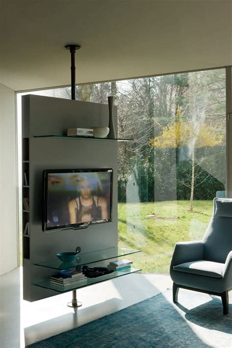 Contemporary Tv Cabinet Rotating Mediacenter By Tcolzani Porada Tv