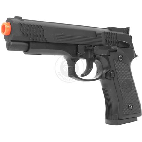 Uk Arms Airsoft Full Size Tactical M9 Heavyweight Pistol Black