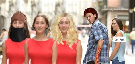 Who Says That You Cant Make A Distracted Boyfriend Meme With Only One