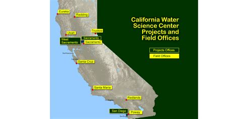 California Water Science Center Locations Us Geological Survey