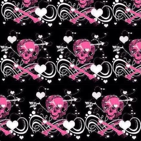 Pink Skulls Skull Wallpaper Cool Backgrounds Wallpapers Sugar Skull Art