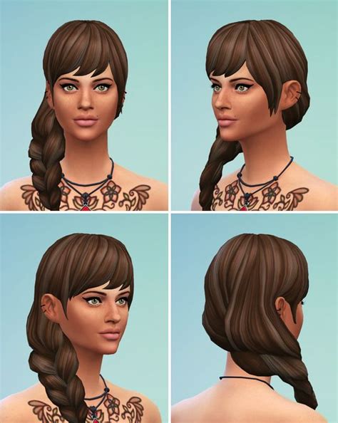 1000 Images About Ts4 Hair Female Maxis Match Hair On