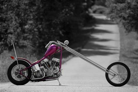 Chemical Candy Customs Long And Low Panhead Chopper Chopper
