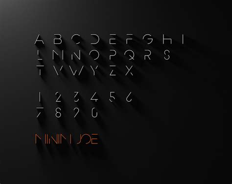Minimalist Font For Logo Nuyblog