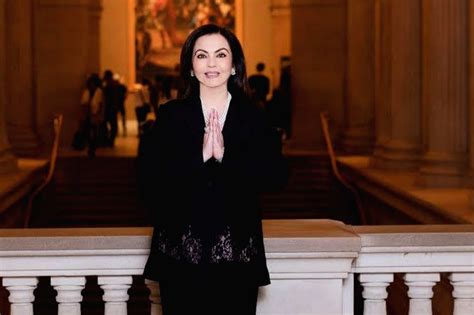 Nita Ambani Elected Honorary Trustee Of Ny Metropolitan Museum Of Art