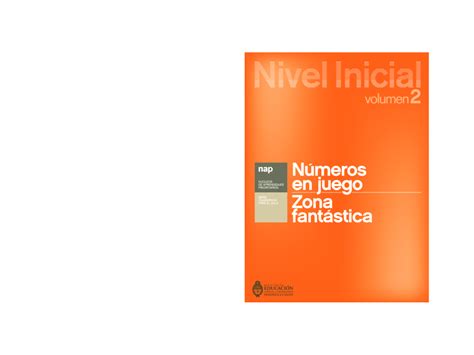 Propuesta de acción formativa n° 8. Juegos Matematicos Reglados Para Nivel Inicial / Mi Sala ...