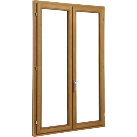 fenêtre bois essentiel h 115 x l 90 cm pin 2 vantaux tirant droit fenetre en bois porte