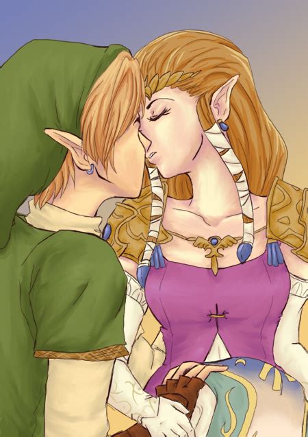 Undeniable Link And Zelda By Sasamiinu On Deviantart