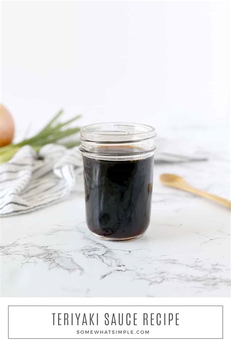 Easy Homemade Teriyaki Sauce From Somewhat Simple
