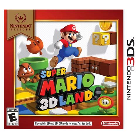 Nintendo Super Mario 3d Land Nintendo 3ds