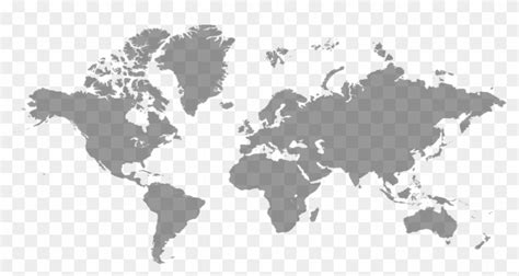 World Map Free Png Image World Map Gray Color Transparent Png