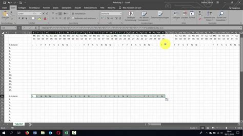 Excel Schichtplan Erstellen Teil 2 Schichtberechnung V2 YouTube