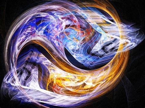 Fire And Ice Yin And Yang Art Beautiful Wallpapers Backgrounds Fire