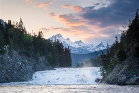 Bow Falls Banff Photo Richard Wong Photography
