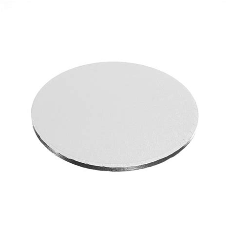 Silver Round Cake Board 30 Cm Country Baskets