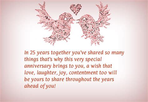 25th Anniversary Husband Wife Quotes On To Quotesgram