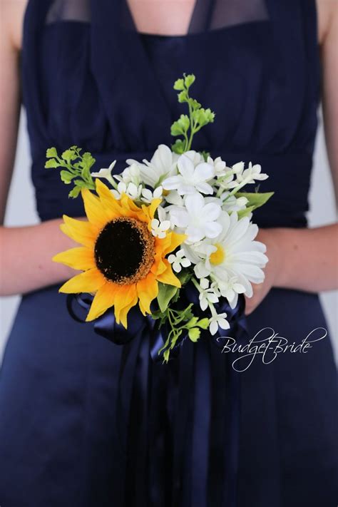Pasture Collection 201777 35 260 Sunflower Wedding Bouquet