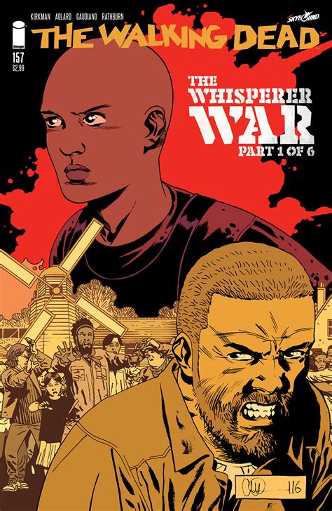 The Walking Dead Comic Book Cover For Issue 157 Everything The