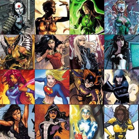 [artwork] What Are Your Top 20 Favorite Dc Female Characters R Dccomics