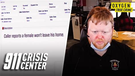 domestic disturbance call gets heated 911 crisis center highlights oxygen youtube