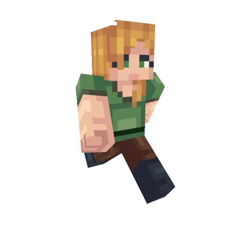 Alex Default Minecraft Character Minecraft Skin