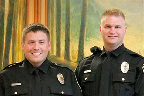 Snoqualmie Swears In Two New Police Officers Snoqualmie Valley Record