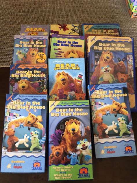 Bear In The Big Blue House Vhs Abc For Kids
