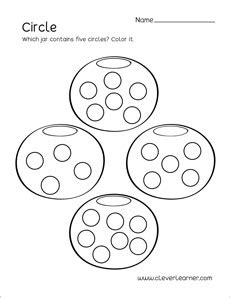 Many learners haven't mastered the alphabet but it's really important. Circle shape activity sheets for preschool children