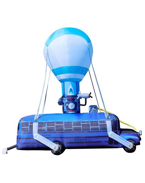 The battle bus is the bus in battle royale. Giant Inflatable Fortnite Battle Bus 5 | GadgetKing.com