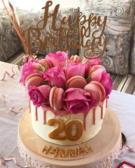 20th Birthday Cake Ideas For Her 20th Birthday Cupcake Cake
