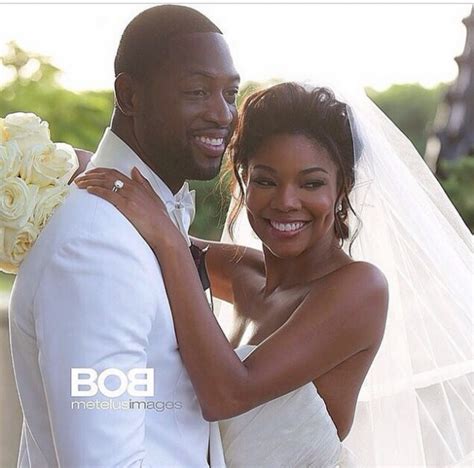 Gabrielle Union Dwyane Wade Get Hitched See Her Wedding Gown