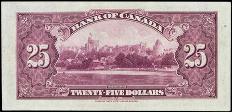 Canada 25 Commemorative Note 1935 Silver Jubilee Of The Reign Of King