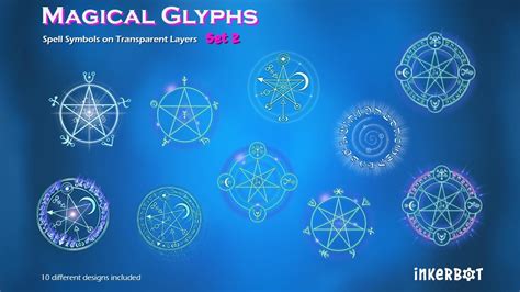 Artstation Magical Glyphs Spell Symbols 2 Artworks