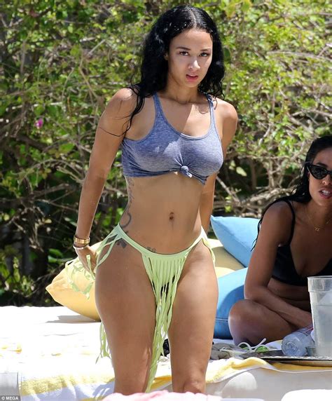 Draya Michele Brings The Heat To Miami In Hot Pink Swimsuit Daily