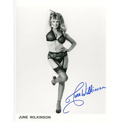 Signed Autograph Wilkinson June All Autographes Com
