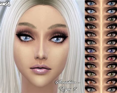 Sims 4 Custom Content Eyes Delicate Eyes Non Default By Taraab At Mod