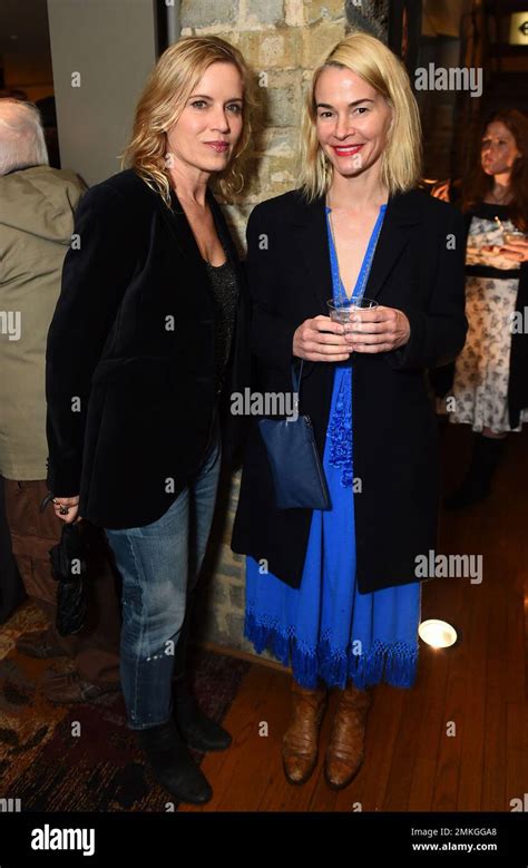 Kim Dickens Left And Leisha Haley Pose At The Opening Night Party For The West Coast Premiere