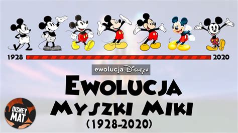 Ewolucja Myszki Miki Przez 92 Lata 1928 2020 Ewolucja Disneya Youtube