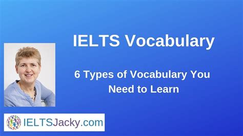 Ielts Vocabulary What To Learn Youtube