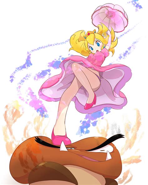 Goomba Princess Peach Mario Series Nintendo Super Mario Bros 1 Artist Request Highres