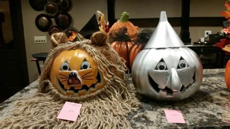 Tin Man And Cowardly Lion Jack O Lanterns Pumpkin Carving Jack O