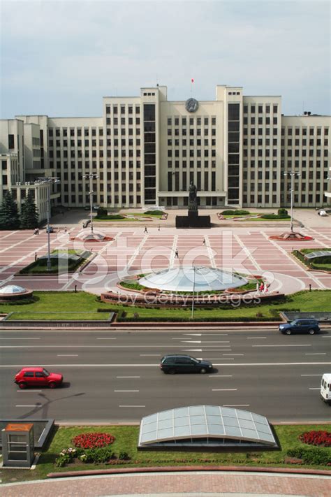 House Of Belarus Government Stock Photo Royalty Free Freeimages